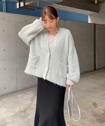 DouDou | シャギーカーディガン(カーディガン/ボレロ)