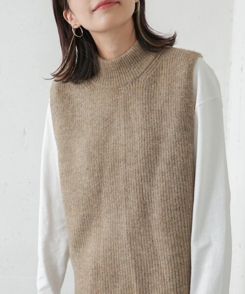 新品♡UR DOORS♡ニットベスト セール】 リリヤーンVネックニットベスト （ベスト）｜＊＊URBAN