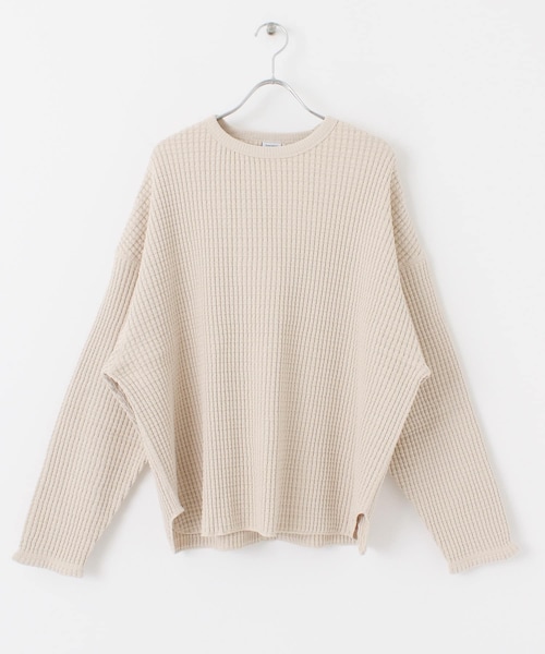 Healthknit ROUNDHEM C/N L/S TOPS