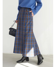 Green　Parks | チェックマーメイドスカート(スカート)