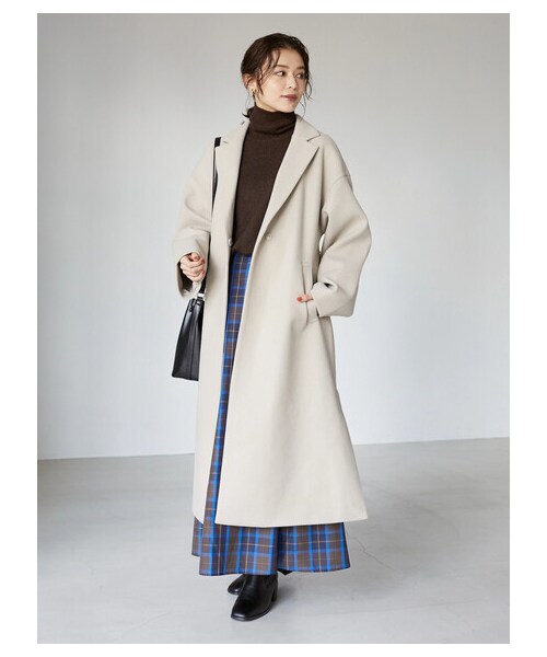 Green　Parks（グリーンパークス）の「チェックマーメイドスカート（スカート・モカ/グリーン/ブルー・F）」の16枚目の写真