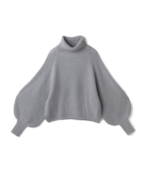 ルルレモン　ストライプボリューム　袖タートルネックニット ウィメンズ トップス 【ルルレモン公式｜lululemon Japan】