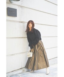 N WITH. | ペイパーバックボリュームスカート(スカート)