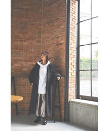 N WITH. | ダブルテーラードコート(チェスターコート)