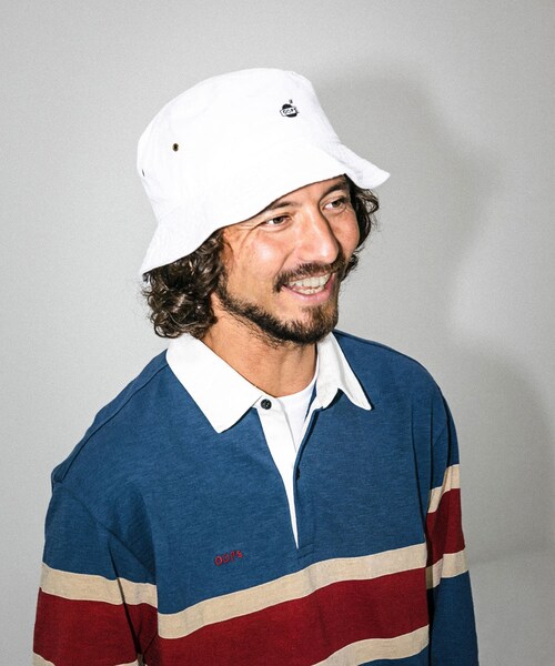 OOPS(ウップス)の「OOPS ロゴバケットハット(その他・メンズ・オレンジ/ホワイト/ブラック・FREE)」の2枚目の写真