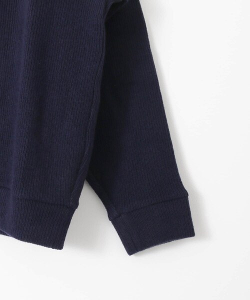 RICE NINE TEN COLLARED V NECK SWEATER