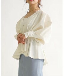 SMALL STYLE | パフスリーブブラウス(シャツ/ブラウス)