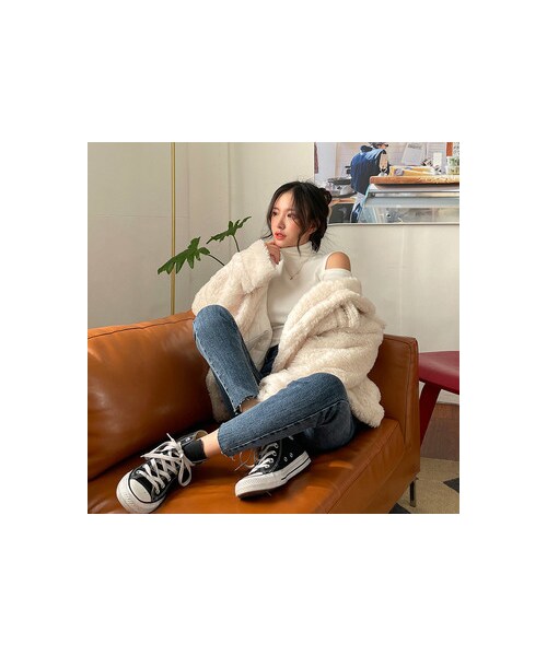 chuu（チュー）の「テディベアカラー jumper（ジャケット/アウター・レディース・その他）」の3枚目の写真