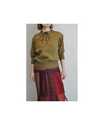 RehersalL | パフスリーブコマンドセーター(ニット/セーター)