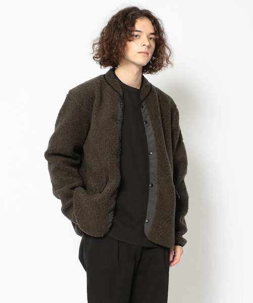 WOOLRICH（ウールリッチ）の「WOOLRICH(ウールリッチ) LIGHT PILE JACKET（ジャケット/アウター・メンズ・CHARCOL/BLUE・M/L/XL）」の12枚目の写真