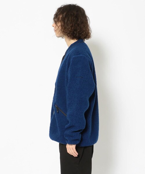 WOOLRICH（ウールリッチ）の「WOOLRICH(ウールリッチ) LIGHT PILE JACKET（ジャケット/アウター・メンズ・CHARCOL/BLUE・M/L/XL）」の3枚目の写真