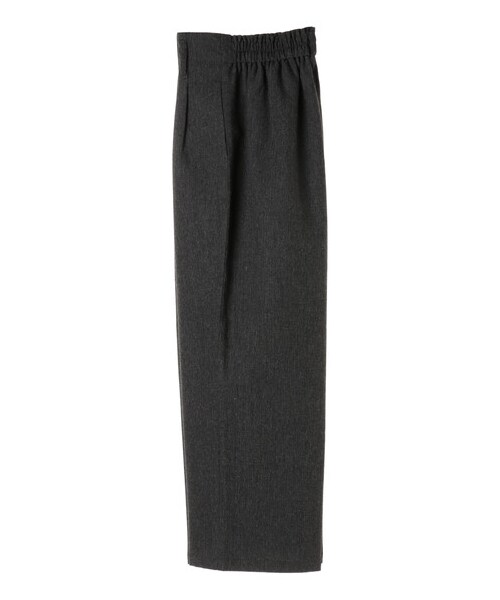 Green　Parks（グリーンパークス）の「洗えるツイードパンツII（パンツ・ライトグレー/チャコールグレー・M/L）」の14枚目の写真