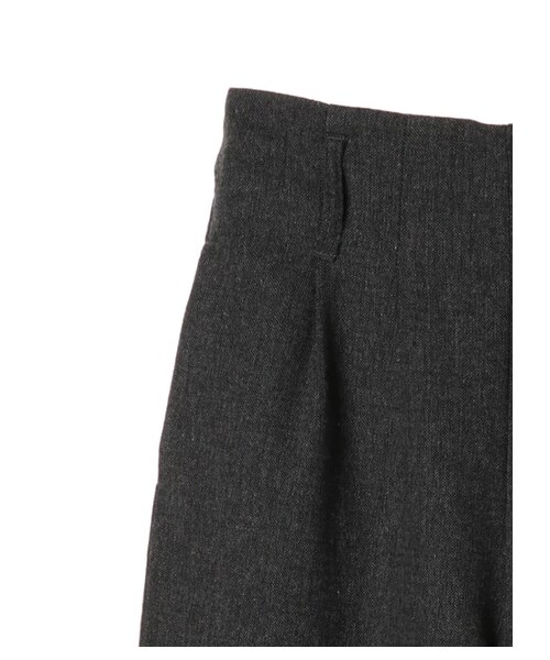 Green　Parks（グリーンパークス）の「洗えるツイードパンツII（パンツ・ライトグレー/チャコールグレー・M/L）」の10枚目の写真