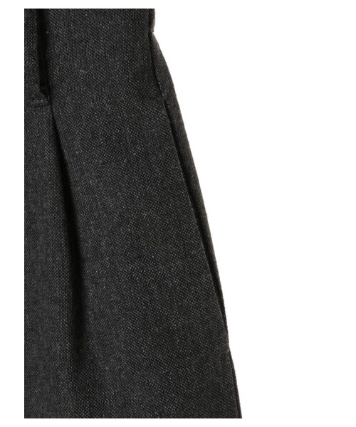 Green　Parks（グリーンパークス）の「洗えるツイードパンツII（パンツ・ライトグレー/チャコールグレー・M/L）」の15枚目の写真