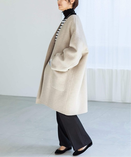 IENA（イエナ）の「MANTECO PUREダブルフェイス ハーフコート（）」 - WEAR