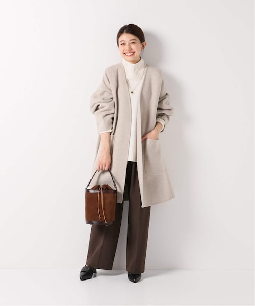 IENA（イエナ）の「MANTECO PUREダブルフェイス ハーフコート（）」 - WEAR