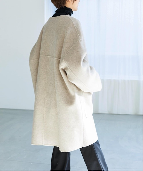 IENA（イエナ）の「MANTECO PUREダブルフェイス ハーフコート（）」 - WEAR