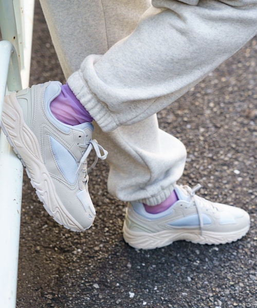 Kastane（カスタネ）の「【810s】STUDEN（スニーカー・レディース・ライトグレー/チャコールグレー・23/24/25/26/27）」の2枚目の写真