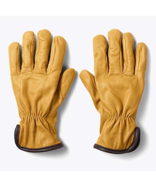 Original Goatskin Merino Wool Lined Gloves - Tan