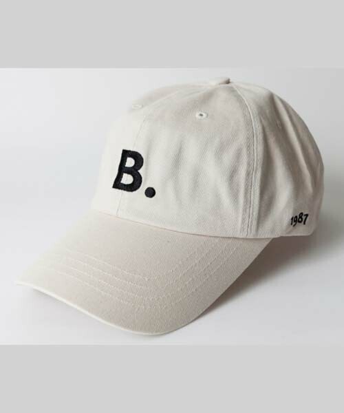 D'MENS by DHOLIC（ディーメンズ）の「[heybrother] B.刺繍ロゴキャップ（キャップ・メンズ・ブルー/ベージュ/ブラック/レッド/オレンジ・FREE）」の3枚目の写真