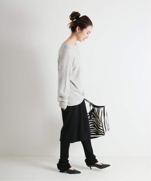 FRAMeWORK（フレームワーク）の「≪予約≫【WEB限定】レギンス付きスカート2◆（その他・ブラック/36/38）」の4枚目の写真