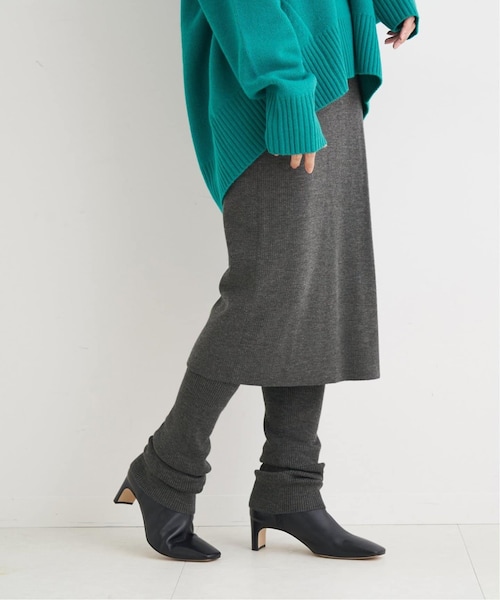 FRAMeWORK（フレームワーク）の「≪予約≫【WEB限定】レギンス付きスカート2◆（その他・ブラック/36/38）」の2枚目の写真