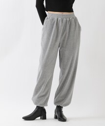 ALAND | 3.3Field Trip／VELOUR JOGGERパンツ(パンツ)