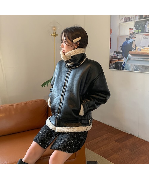 chuu（チュー）の「ゲルマンマスタングジャケット（ジャケット/アウター・レディース・その他）」の7枚目の写真