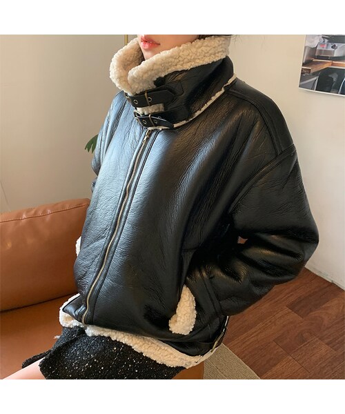 chuu（チュー）の「ゲルマンマスタングジャケット（ジャケット/アウター・レディース・その他）」の6枚目の写真