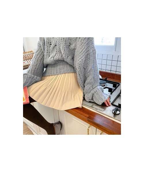 chuu（チュー）の「チョコレートラブ skirt（スカート・レディース・その他）」の5枚目の写真