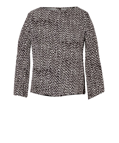 MANGO（マンゴ）の「Monochrome Print Blouse（トップス・レディース・Natural White・XS/S/M/L/XL）」の6枚目の写真