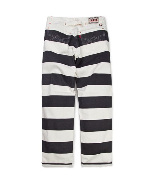 LEATA（リータ）の「LEATA JAMIL WIDE PANTS BLACK/WHITE（その他・メンズ・기타・M/L/XL）」の2枚目の写真