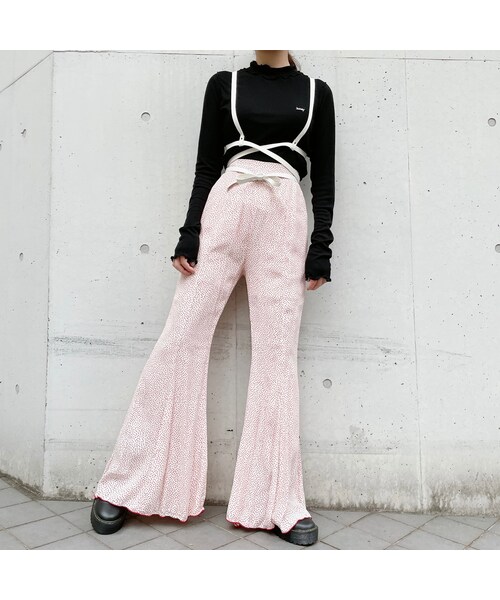 lilLilly（リルリリー）の「【新柄&再入荷】レザーリボンハーネス（アクセサリー・レディース・WHITE/BLUE/PINKクロコ/BLACKクロコ）」の14枚目の写真