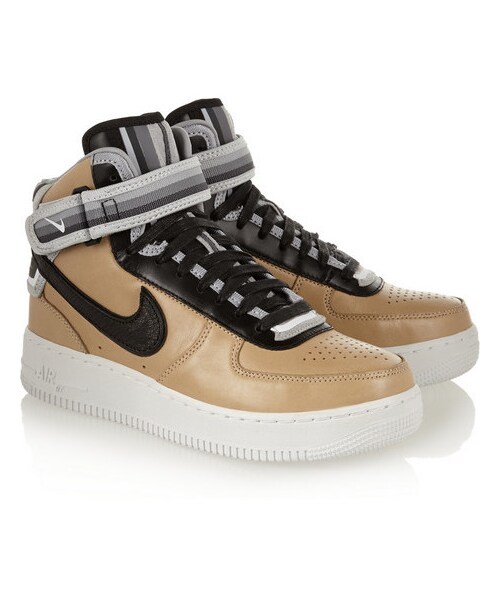 NIKE(ナイキ)の「Nike + Riccardo Tisci Air Force 1 leather sneakers(スニーカー・レディース・Neutrals・US7.5/US6/US6.5/US7/US8/US8.5/US9)」の4枚目の写真