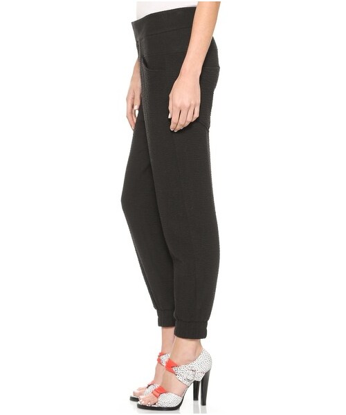 HELMUT LANG（ヘルムートラング）の「Helmut Lang Elastic Trousers（その他パンツ・レディース・Black・0/2/4/6/8/10/12）」の3枚目の写真