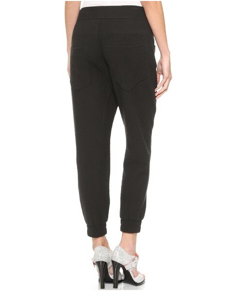 HELMUT LANG（ヘルムートラング）の「Helmut Lang Elastic Trousers（その他パンツ・レディース・Black・0/2/4/6/8/10/12）」の2枚目の写真