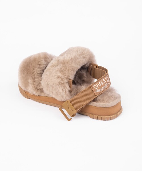 UR SELECT（ユーアールセレクト）の「SHAKA WEEKENDER MOUTON (女)（シューズ・レディース・黑色/深膚色・5/6/7）」の7枚目の写真