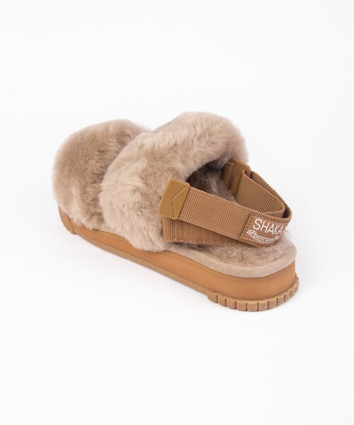 UR SELECT（ユーアールセレクト）の「SHAKA WEEKENDER MOUTON (女)（シューズ・レディース・黑色/深膚色・5/6/7）」の6枚目の写真