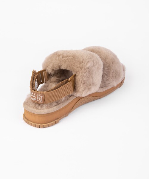 UR SELECT（ユーアールセレクト）の「SHAKA WEEKENDER MOUTON (女)（シューズ・レディース・黑色/深膚色・5/6/7）」の8枚目の写真