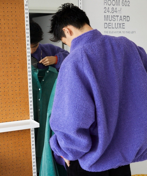 【WHIMSIC】REVERSIBLE BOA JACKET