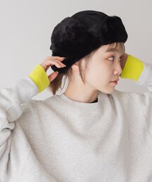 Kastane | 【WHIMSIC】MOUTON FLIGHT CAP(ハット)