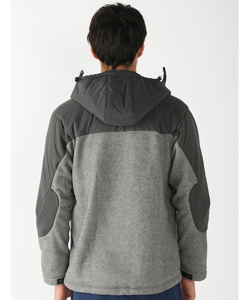 and wander twill fleece jacket アンドワンダー