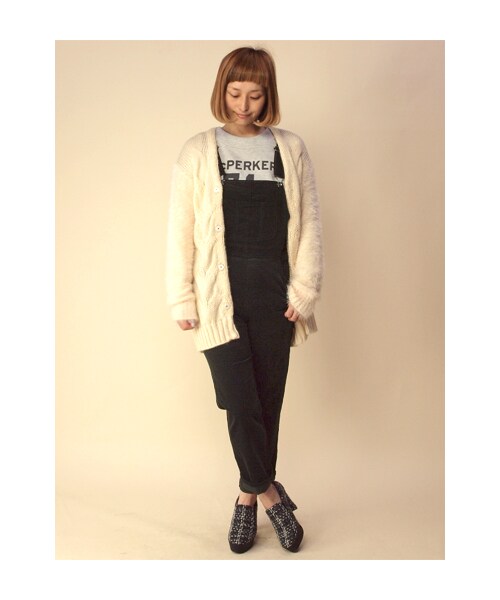 w closet(ダブルクローゼット)の「モコモコパンプス(シューズ・レディース・ベージュ/ブラック/ミックス・M/L)」の12枚目の写真