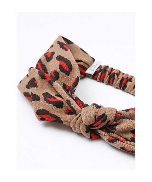 w closet(ダブルクローゼット)の「★SALE対象外★レオパードヘアバンド(その他・レディース・レッド/グレー・FREE)」の3枚目の写真