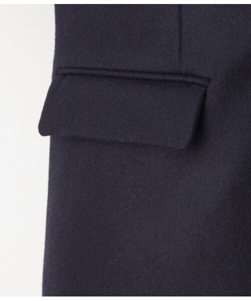 LE JUN(ルジュン)の「【先行予約】メルトンチェスターコート(ジャケット/アウター・レディース・グレー/ネイビー・S/M/L)」の9枚目の写真