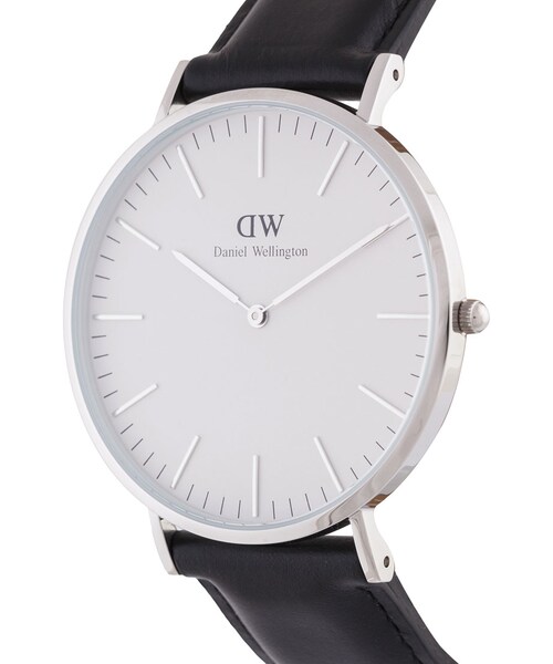 Daniel Wellington（ダニエルウェリントン）の「Classic Sheffield Silver Watch（その他・メンズ・Black・740.00）」の2枚目の写真