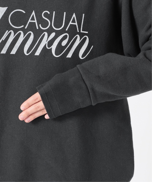 Deuxieme Classe SUNDAY スウェット ロゴT ドゥーズィエム Deuxieme Classe（ドゥーズィエムクラス）の「《予約》 クルー
