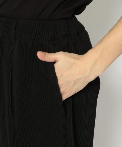 Toironier（トワロニエ）の「Toironier/トワロニエ/Pleats Chef Pants/プリーツシェフパンツ（パンツ・メンズ・BLACK/ROSE・F）」の5枚目の写真