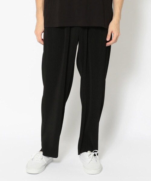Toironier（トワロニエ）の「Toironier/トワロニエ/Pleats Chef Pants/プリーツシェフパンツ（パンツ・メンズ・BLACK/ROSE・F）」の10枚目の写真