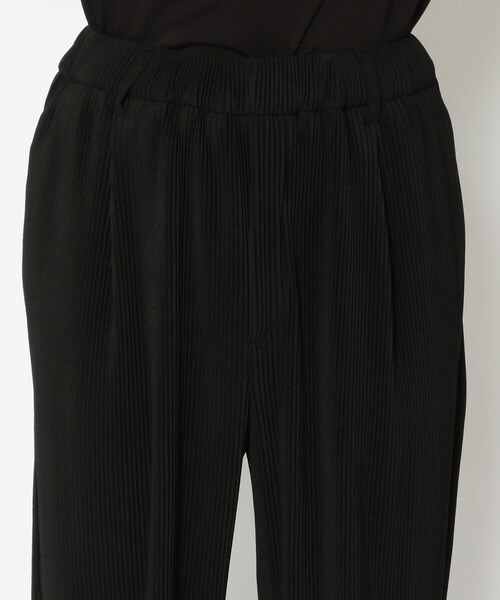 Toironier（トワロニエ）の「Toironier/トワロニエ/Pleats Chef Pants/プリーツシェフパンツ（パンツ・メンズ・BLACK/ROSE・F）」の4枚目の写真